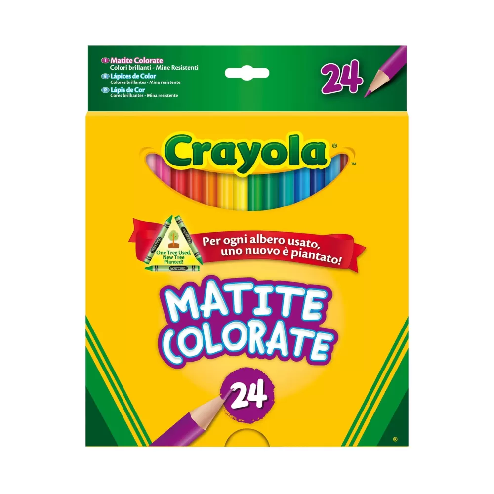 Cheap 24 Matite Colorate Cancelleria E Accessori