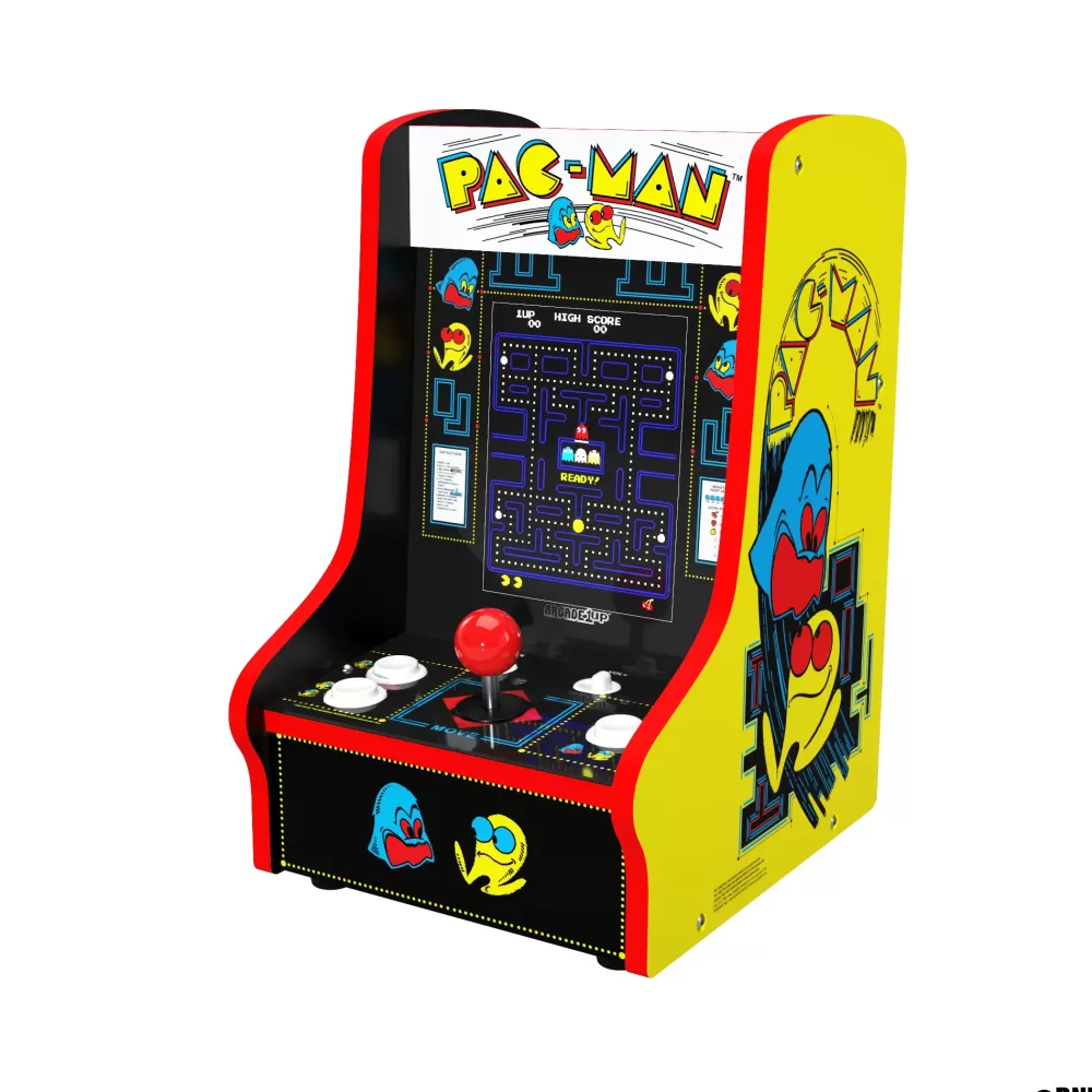 Discount Countercade Pac-Man, Comodo E Trasportabile Tablet E Giochi Interattivi