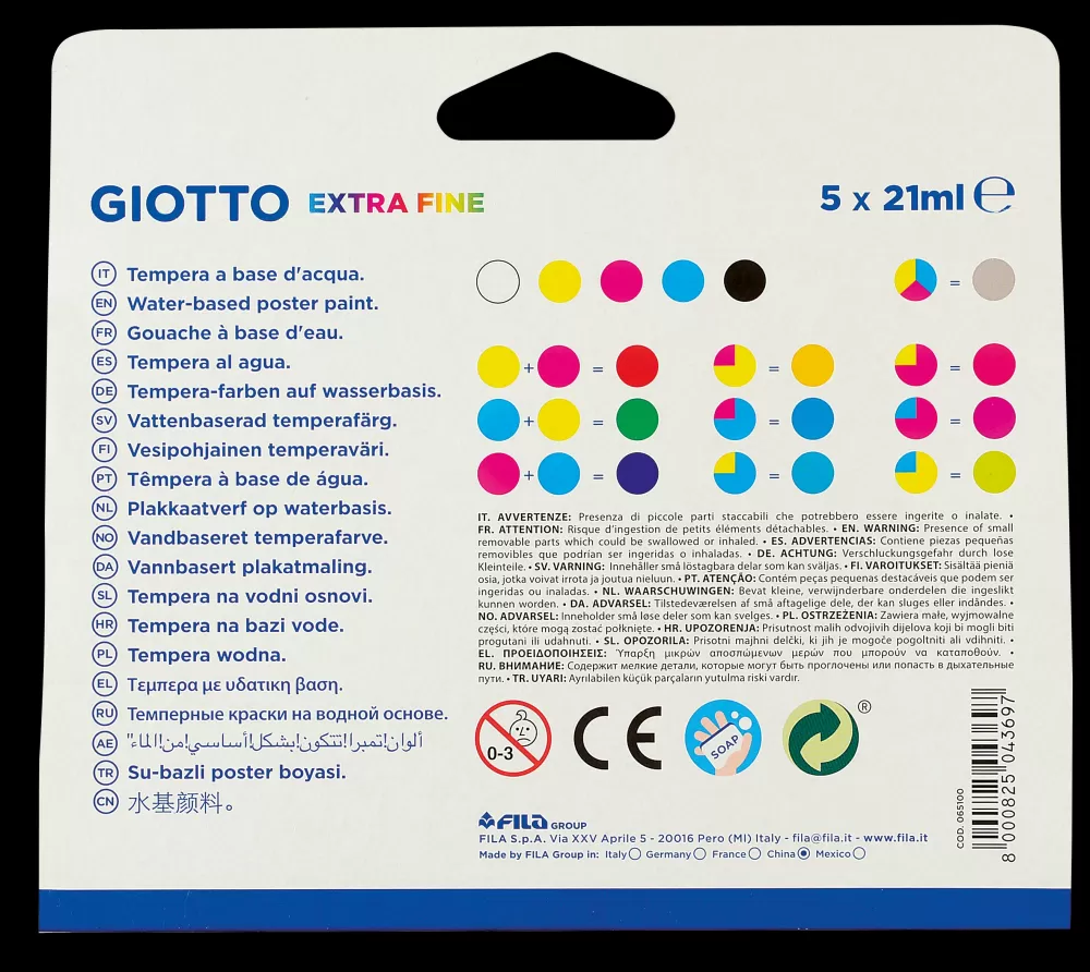 Online Astuccio Tempere Colori Primari 5 X 12 Ml Cancelleria E Accessori