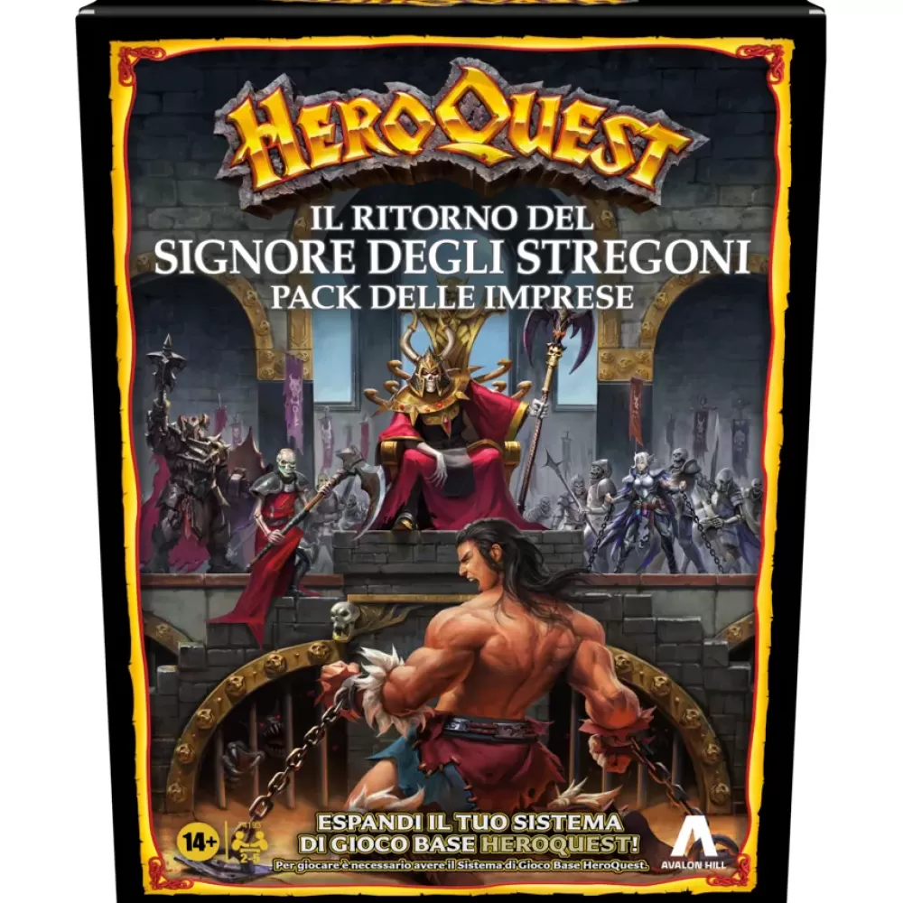 Flash Sale Avalon Hill, Heroquest, Il Ritorno Del Signore Degli Stregoni, Gioco Da Tavolo Per Adulti, Per Giocare E Necessario Avere Il Sistema Di Gioco Heroquest Giochi Di Strategia