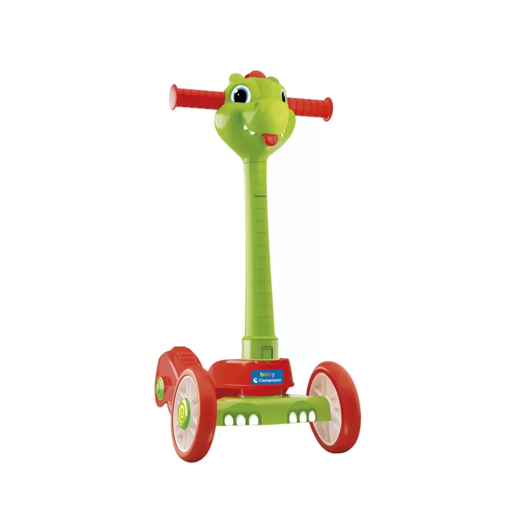 New 17738 Baby Dragon Push Scooter, Monopattino Bambini Cavalcabili E Primi Passi