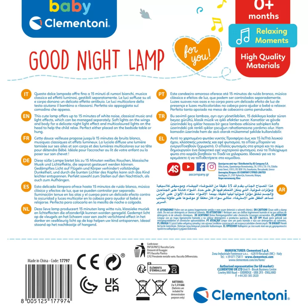Best Good Night Lamp Luce Notturna E Proiettore Luce Giochi Di Apprendimento