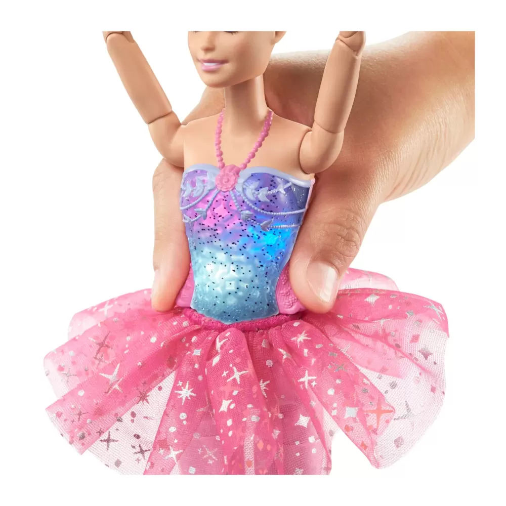 Clearance Dreamtopia Luci Scintillanti, Ballerina Magico Tutu, Bambola Dai Capelli Biondi, Con Luci, Coroncina E Tutu Rosa, Giocattolo Per Bambini, 3+ Anni, Hlc25 Fashion Dolls
