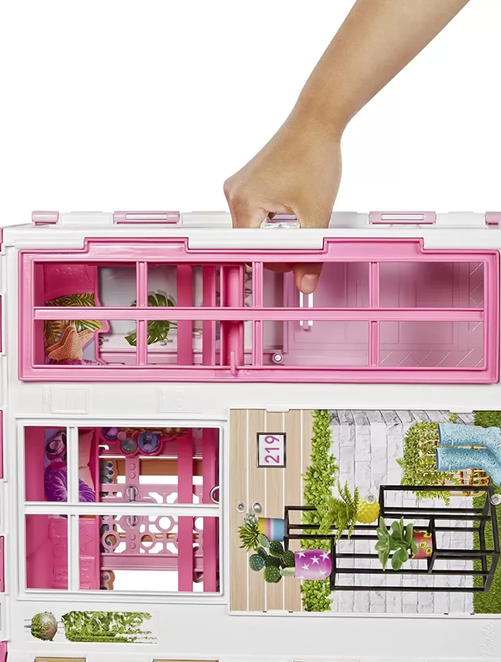 Fashion Barbie Loft 2022 Con Bambola. Questa Casa Di Barbie Completamente Ammobiliata Apre Le Porte A Storie Sempre Diverse, Con 2 Piani E 4 Aree Gioco! Case Delle Bambole