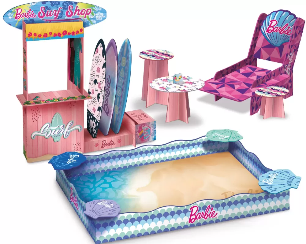 Cheap Barbie Surf & Sand (Doll Included) Kit Artistici E Pittura