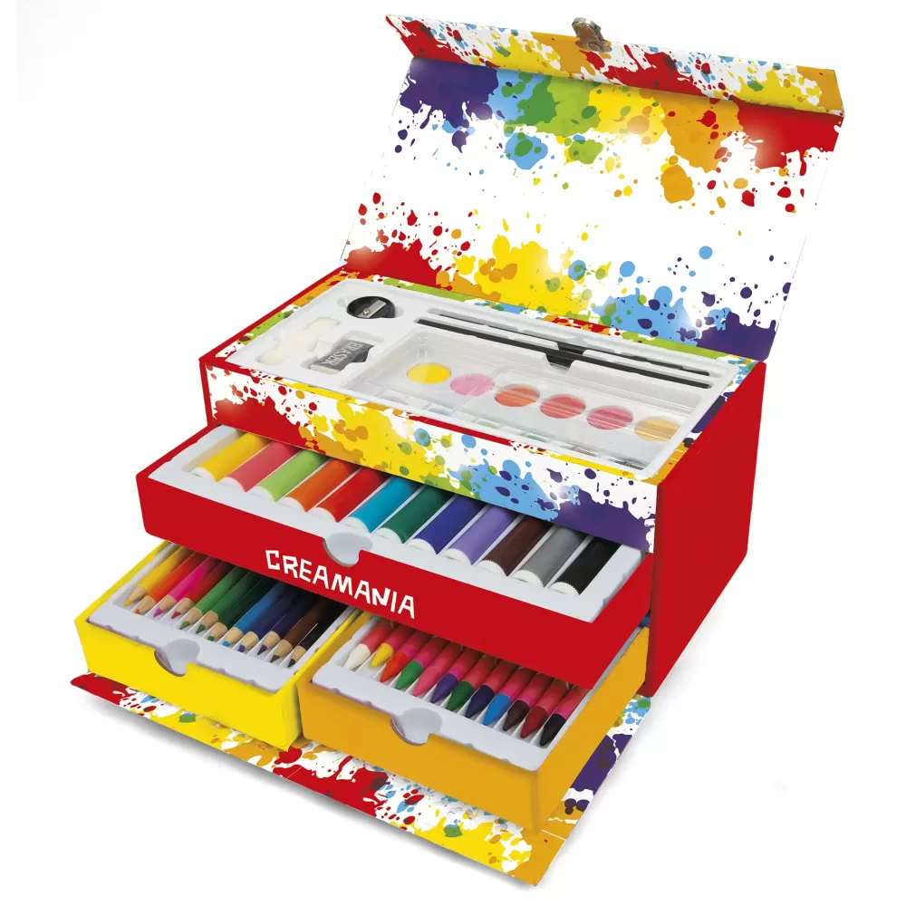 New Bauletto Colori Artistic Case Kit Artistici E Pittura