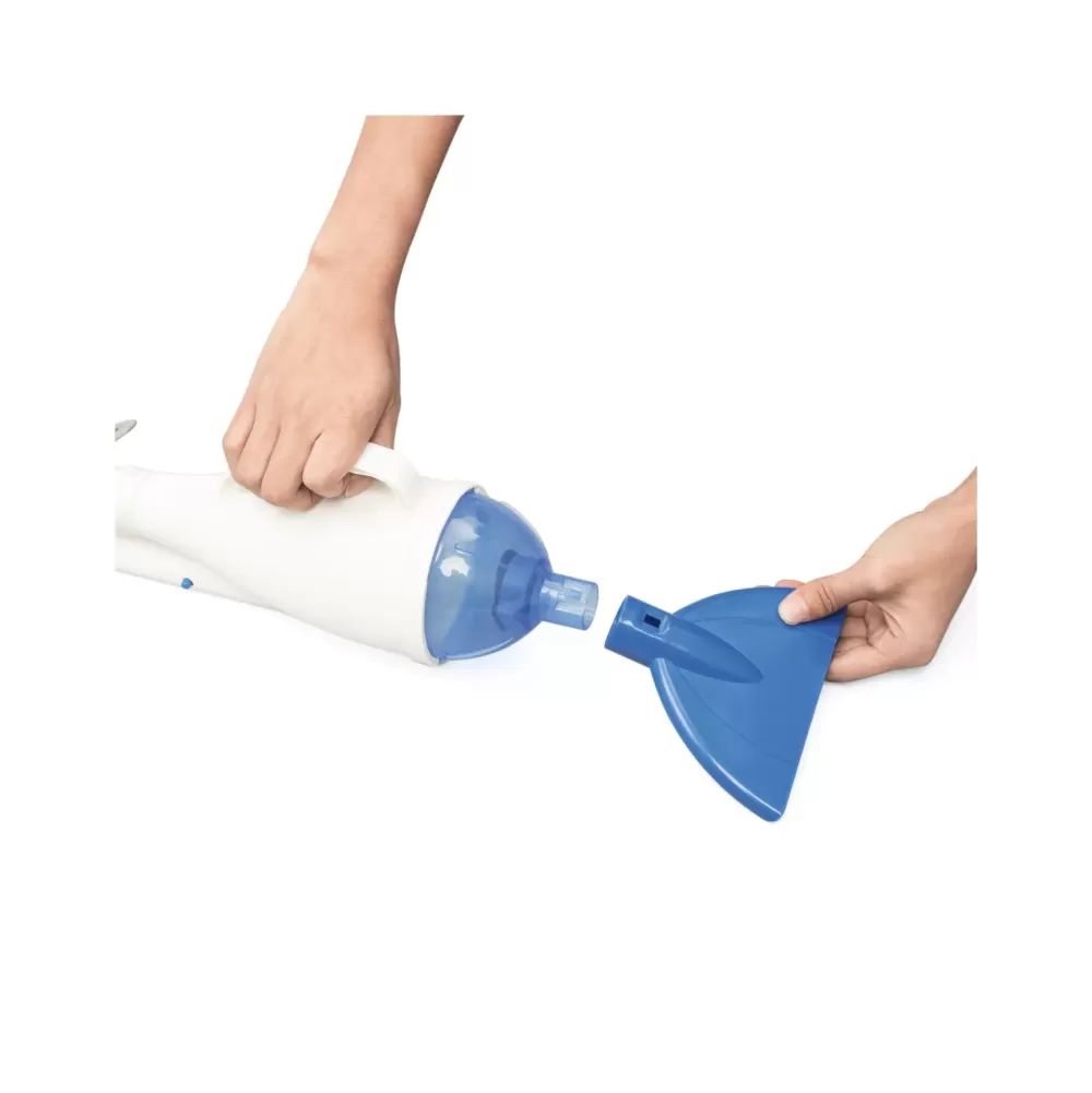 Sale Aspiratore Funziona Con Pompe Da 2.006 Lt/H E Superiori, Tubo Da Mt. 6 E Mm. 32 Di Diametro Incluso, Ideale Per Tutte Le Piscine, Asta In Alluminio In 4 Sezioni, 3 Adattatori Piscine Da Giardino