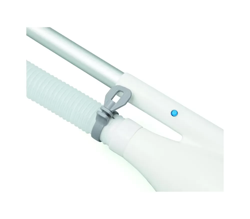 Sale Aspiratore Funziona Con Pompe Da 2.006 Lt/H E Superiori, Tubo Da Mt. 6 E Mm. 32 Di Diametro Incluso, Ideale Per Tutte Le Piscine, Asta In Alluminio In 4 Sezioni, 3 Adattatori Piscine Da Giardino