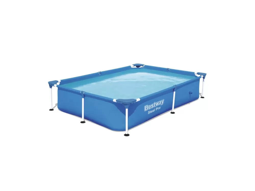 Best Sale Piscina Steel Pro Frame Rettangolare 221X150X43 Cm Piscine Da Giardino