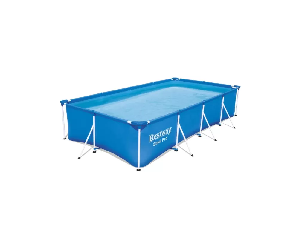 Flash Sale Piscina Steel Pro Frame Rettangolare 400X211X81 Cm Piscine Da Giardino