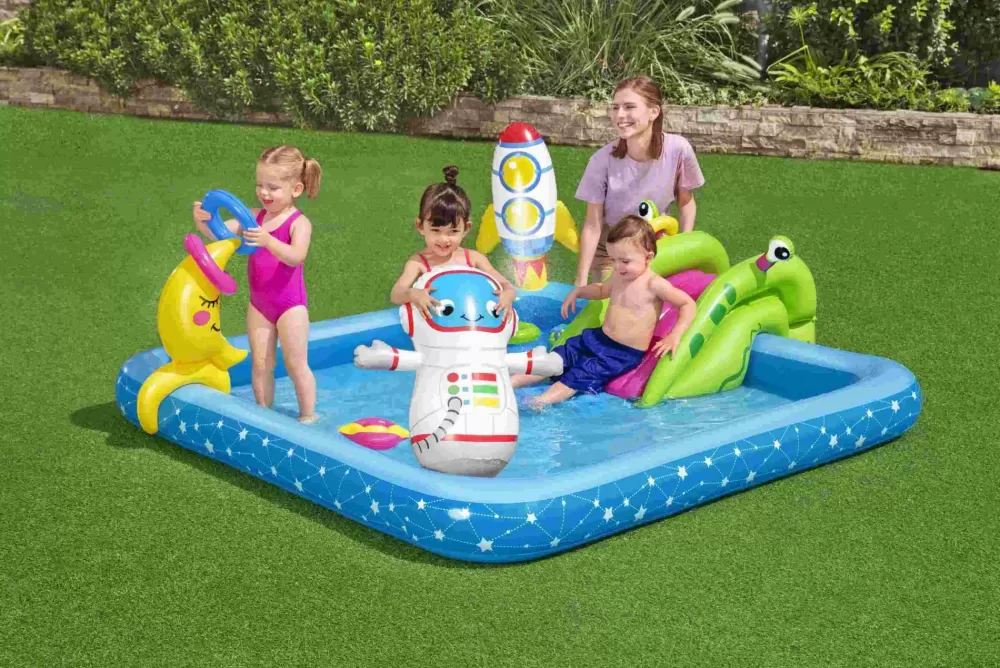 Outlet Play Center Piccolo Astronauta 2,28 M X 2,06 M X 84 Cm Eta 2+ Gonfiabili Per Bambini