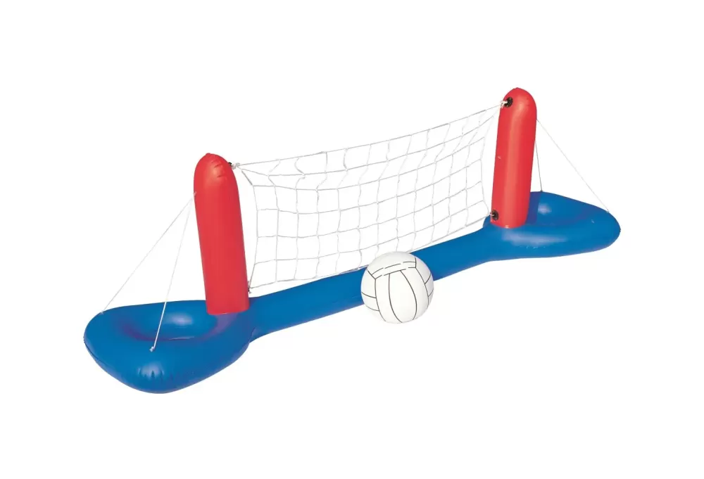 Best Sale Rete Pallavolo Galleggiante 244X64 Cm Con Palla Gonfiabili Per Bambini