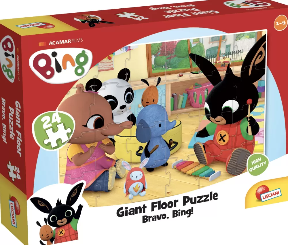 Discount Bing Giant Floor 24 Bravo Bing! Puzzle Per Bambini