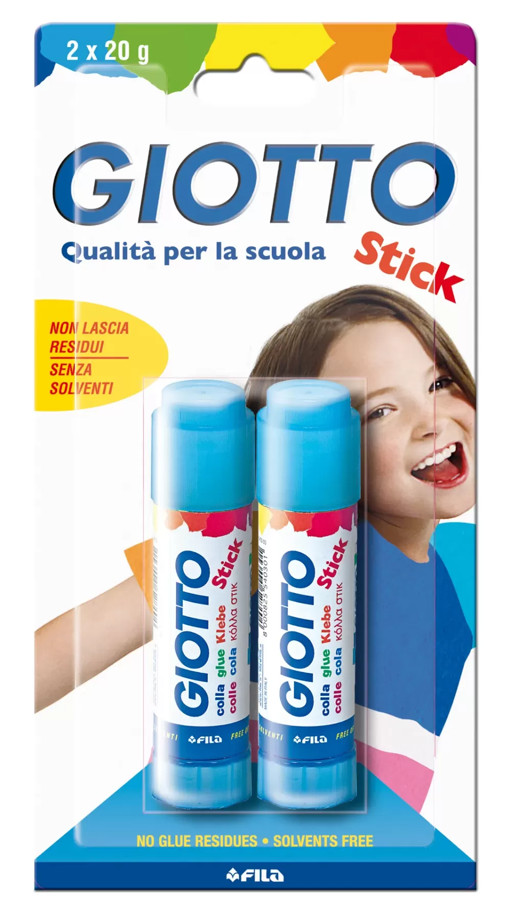 Store Bl Colla Stick 2 X 20 Gr Cancelleria E Accessori