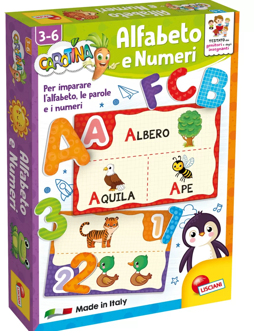 Outlet Carotina Alfabeto E Numeri Primi Apprendimenti