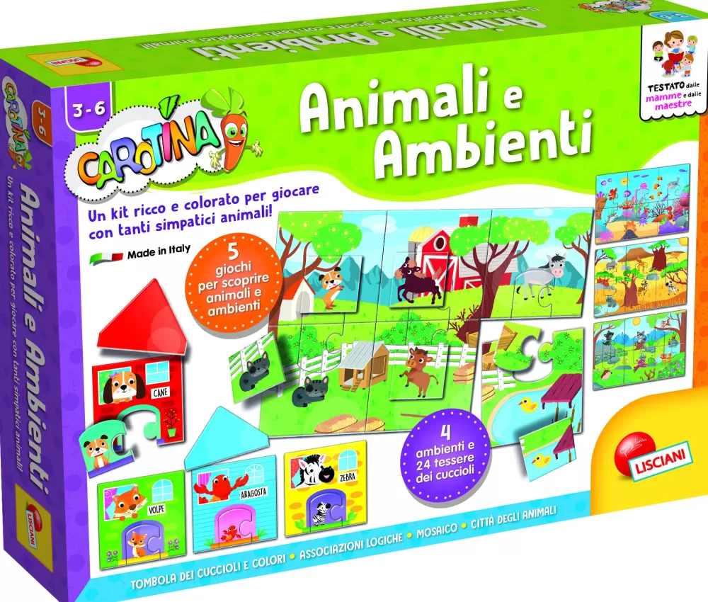 Shop Carotina Animali E Ambienti Primi Apprendimenti