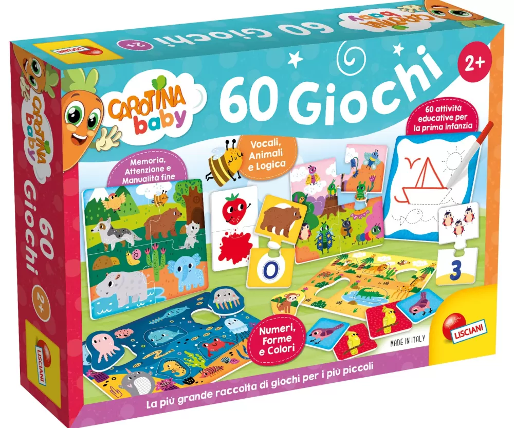 Outlet Carotina Baby 60 Giochi Primi Apprendimenti