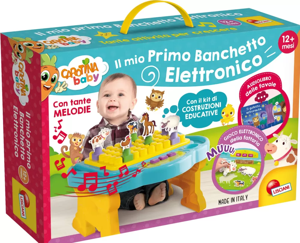 Discount Carotina Baby Il Mio Primo Banchetto Elettronico Banchi Scuola E Lavagne