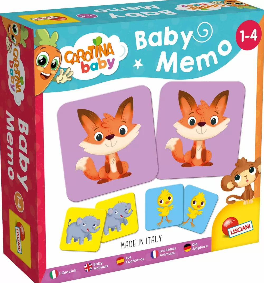 Cheap Carotina Baby Memo Cuccioli Primi Apprendimenti