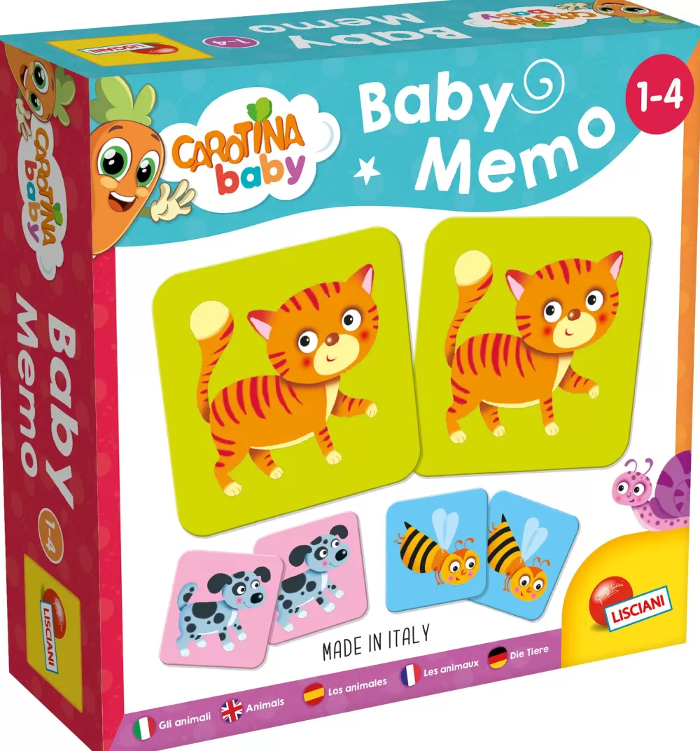 Cheap Carotina Baby Memo Gli Animali Primi Apprendimenti