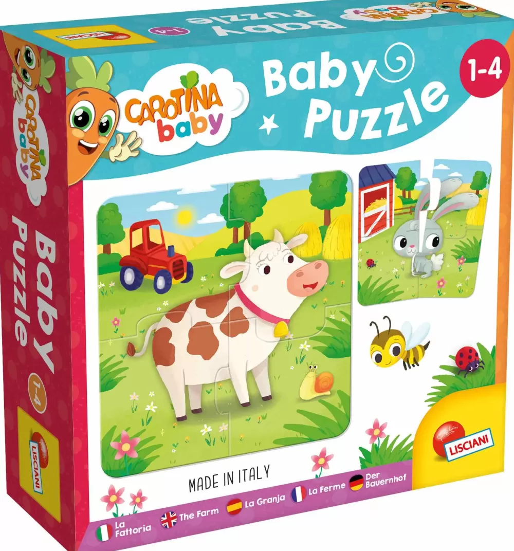 Store Carotina Baby Puzzle La Fattoria Puzzle Per Bambini