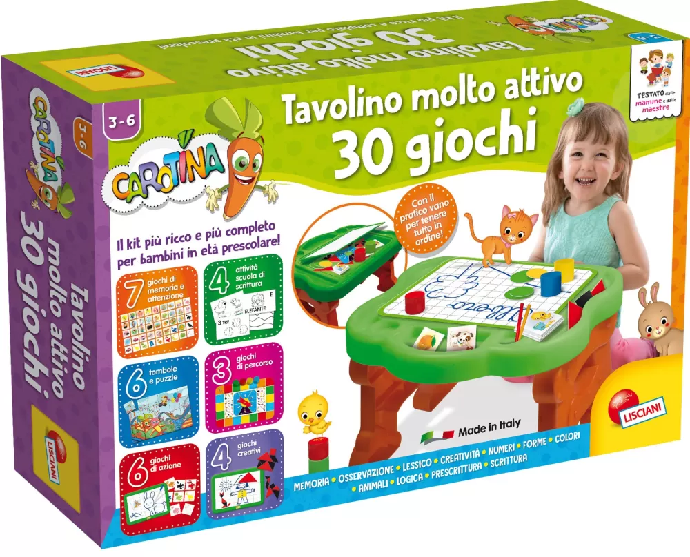 Best Carotina Tavolino Molto Attivo 30 Giochi Banchi Scuola E Lavagne