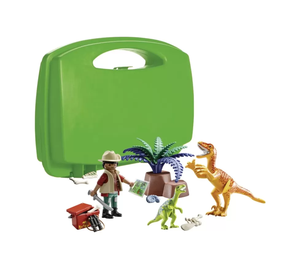 Flash Sale Carriyng Case Large Dinosauri Set Costruzioni