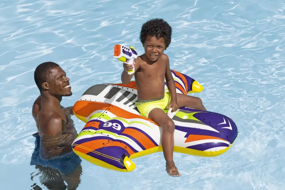 Store Cavalcabile Da Piscina Per Bambini ® Splash Shuttle , 3 Anni+ Gonfiabili Per Bambini