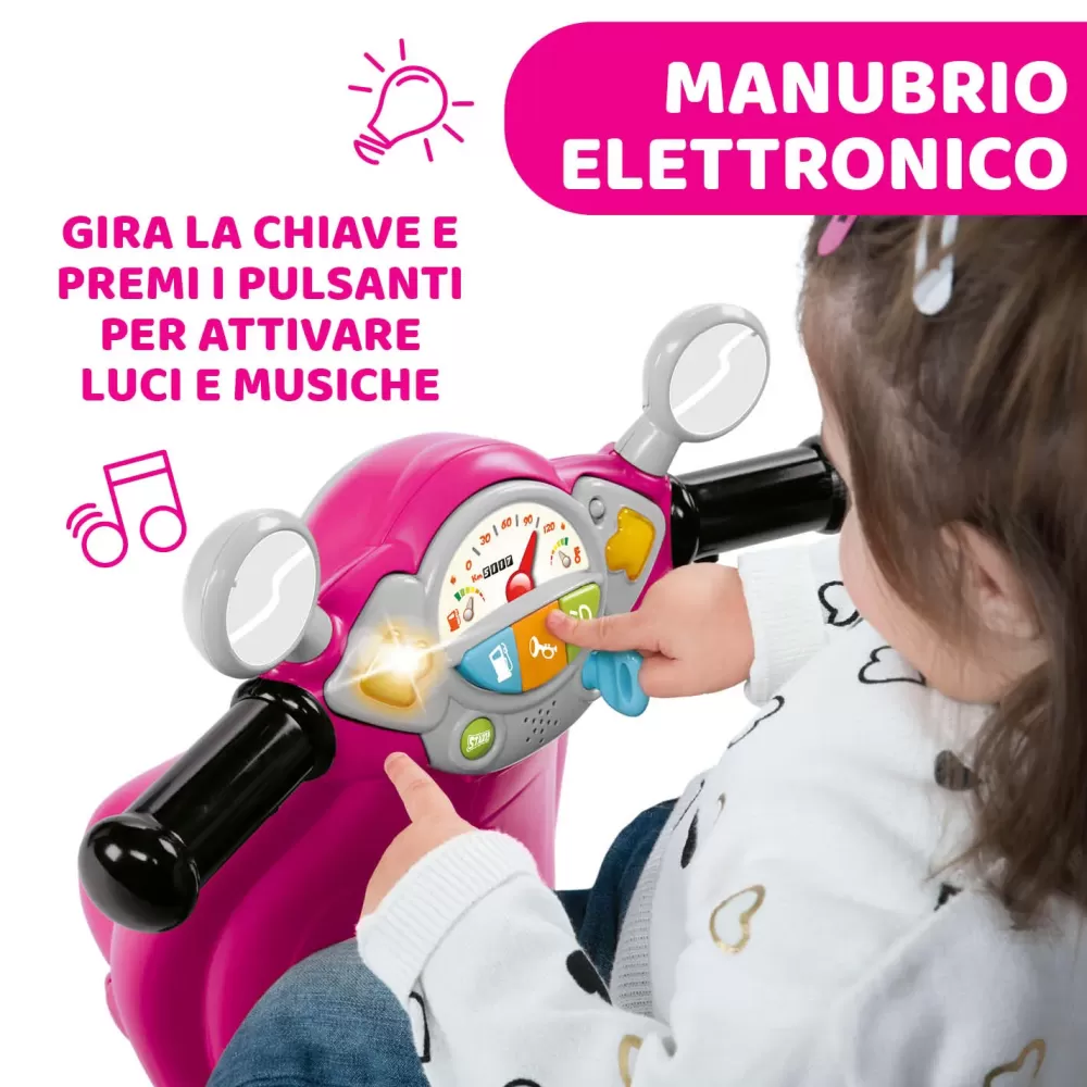 Shop Cavalcabile Vespa Primavera Rosa Tricicli E Balance Bikes