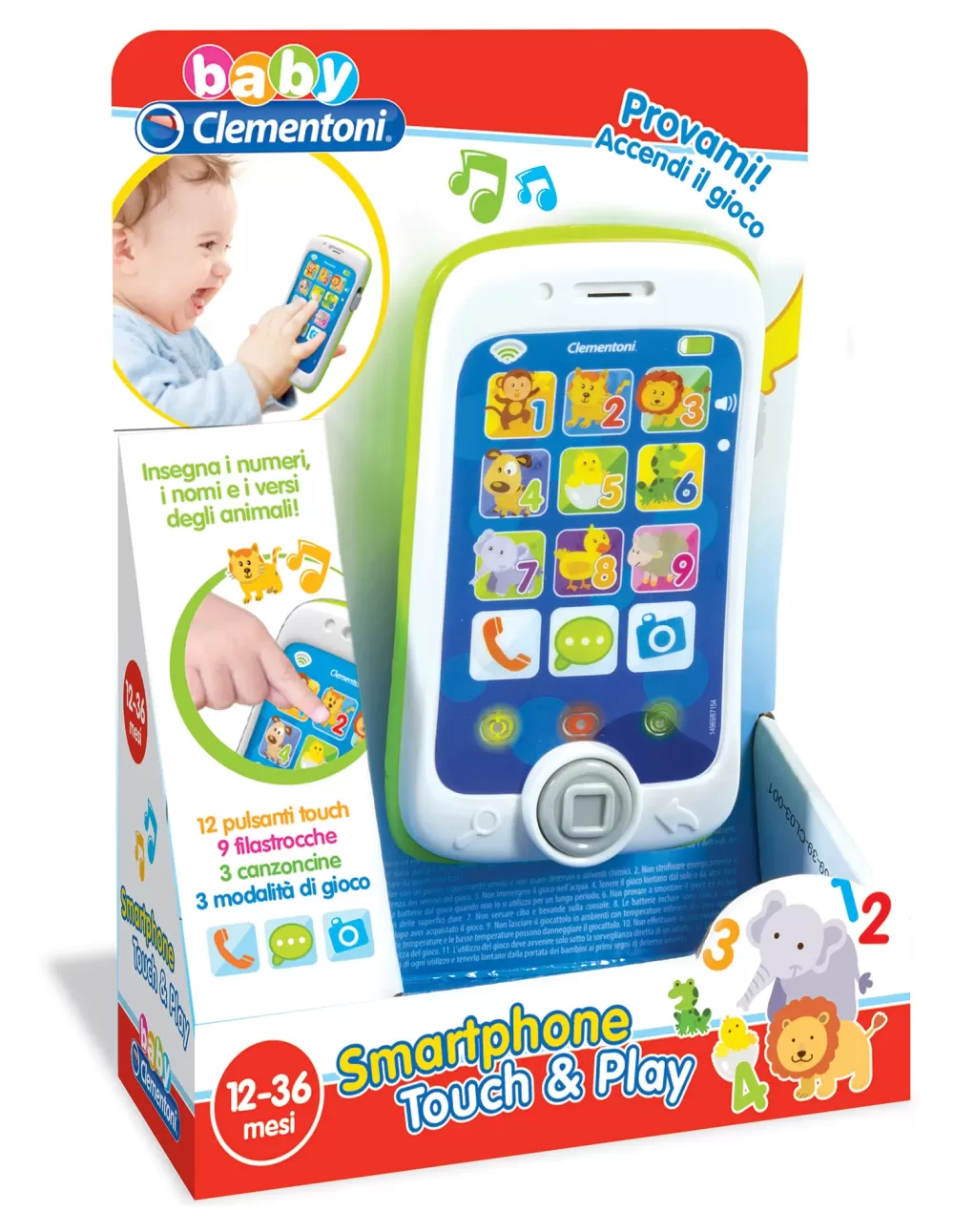 Hot Clementoni 14969 Smartphone Touch & Play Giochi Di Apprendimento