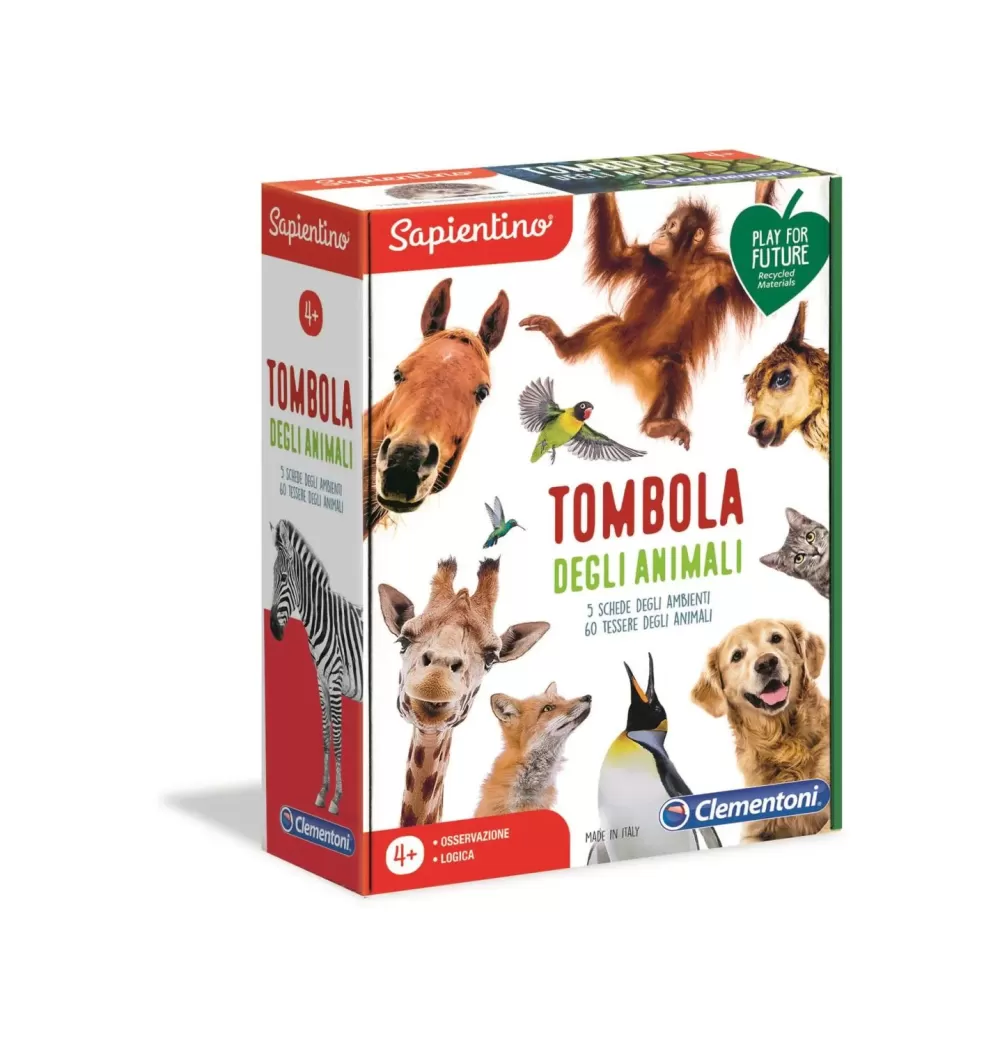 Hot Clementoni 16143 Tombola Degli Animali Primi Apprendimenti