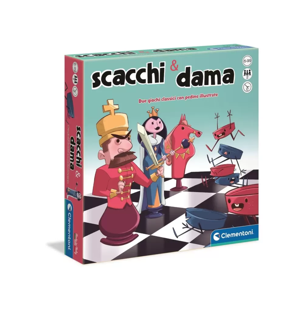 Discount 16292 Scacchi & Dama Giochi Di Societa Per Bambini