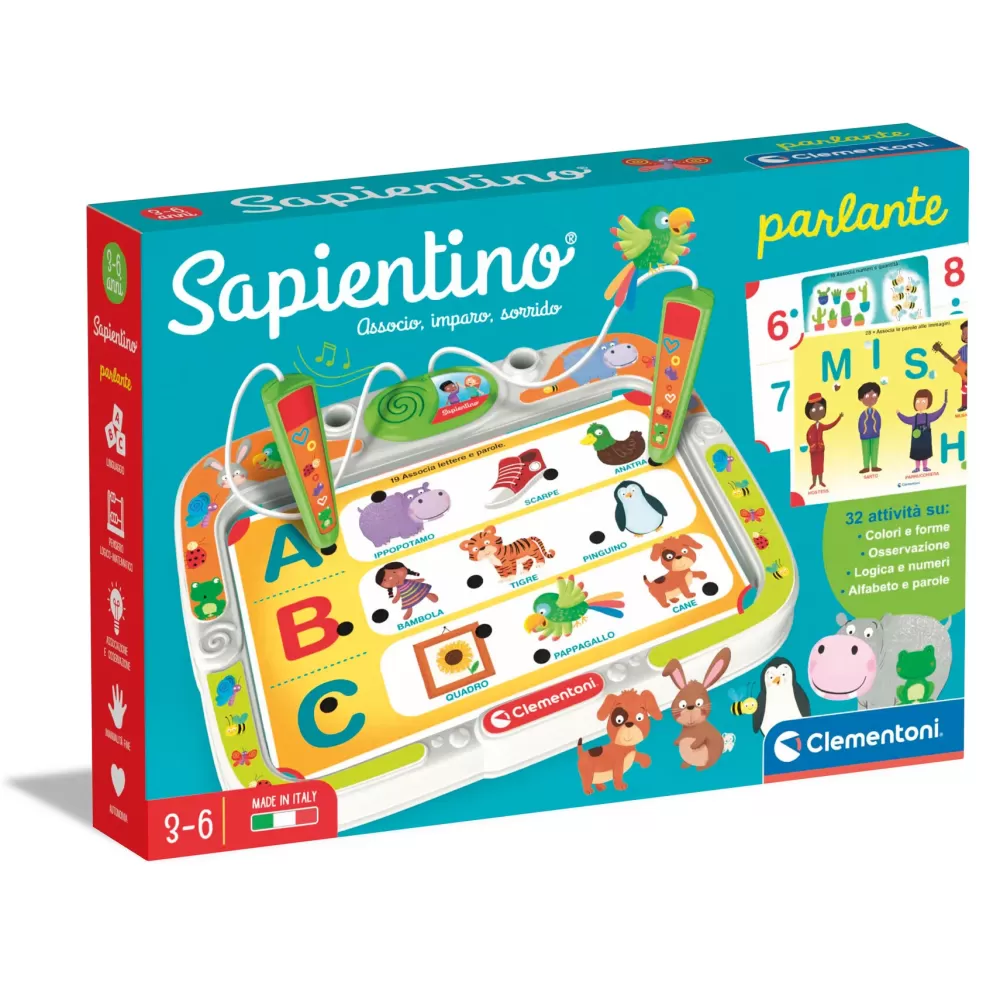 Clearance Clementoni 16386 Parlante, Gioco Educativo Primi Apprendimenti