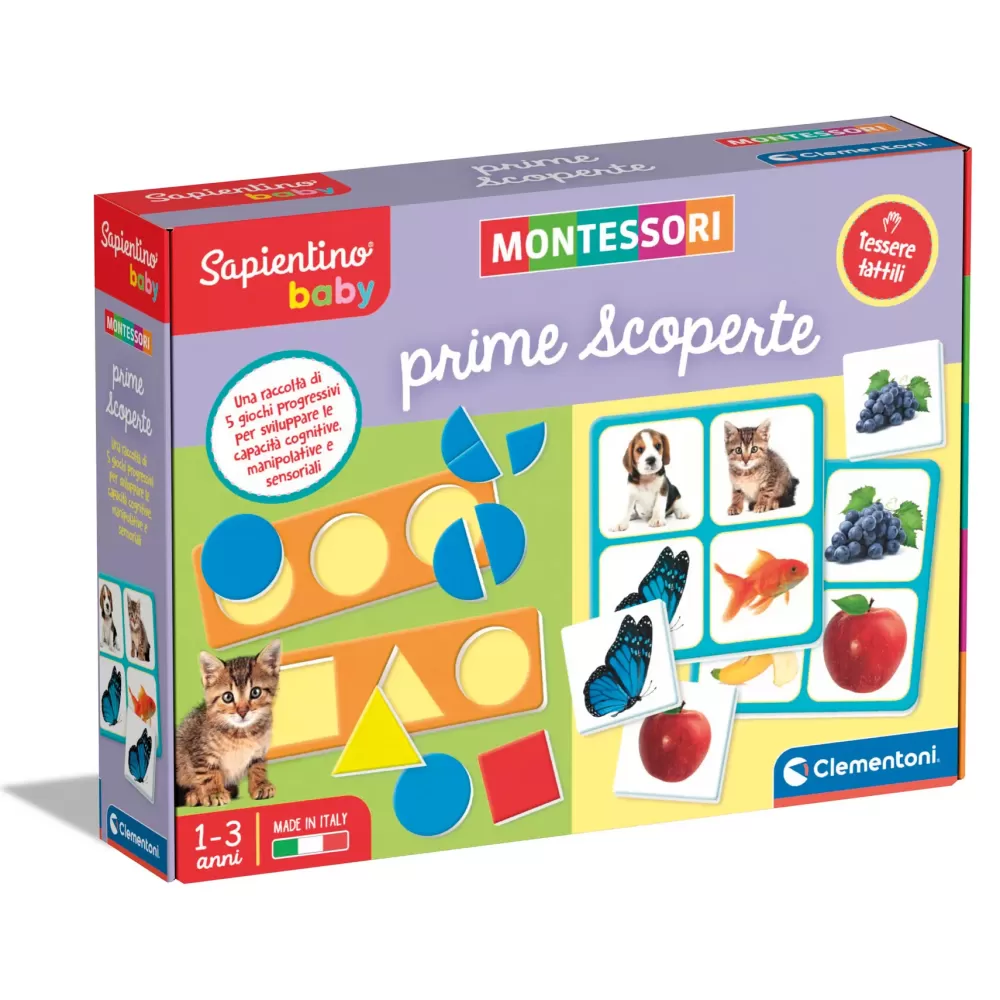 Best Sale Clementoni 16421 Baby Montessori Prime Scoperte Primi Apprendimenti