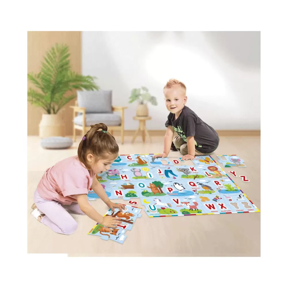 Hot Clementoni 16437 Puzzle Gigante Del Alfabeto Con Maxi Tessere Puzzle Per Bambini