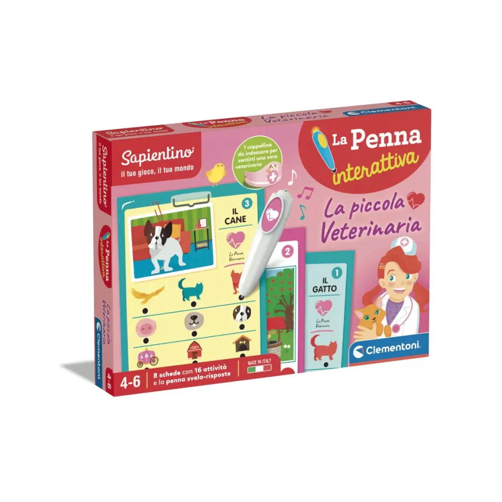 Cheap Clementoni 16764 La Piccola Veterinaria Con Penna Interattiva Primi Apprendimenti