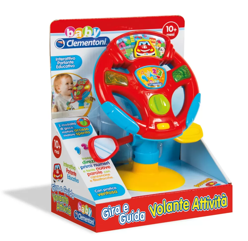 Discount Clementoni 17192 Gira E Guida Volante Attivita' Giochi Di Apprendimento