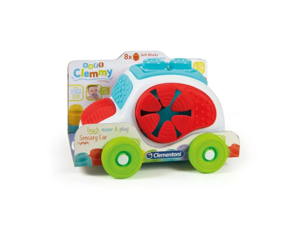 Cheap Clementoni 17315 Soft Tocca, Scopri E Guida Macchinina Sensoriale Costruzioni Bambini