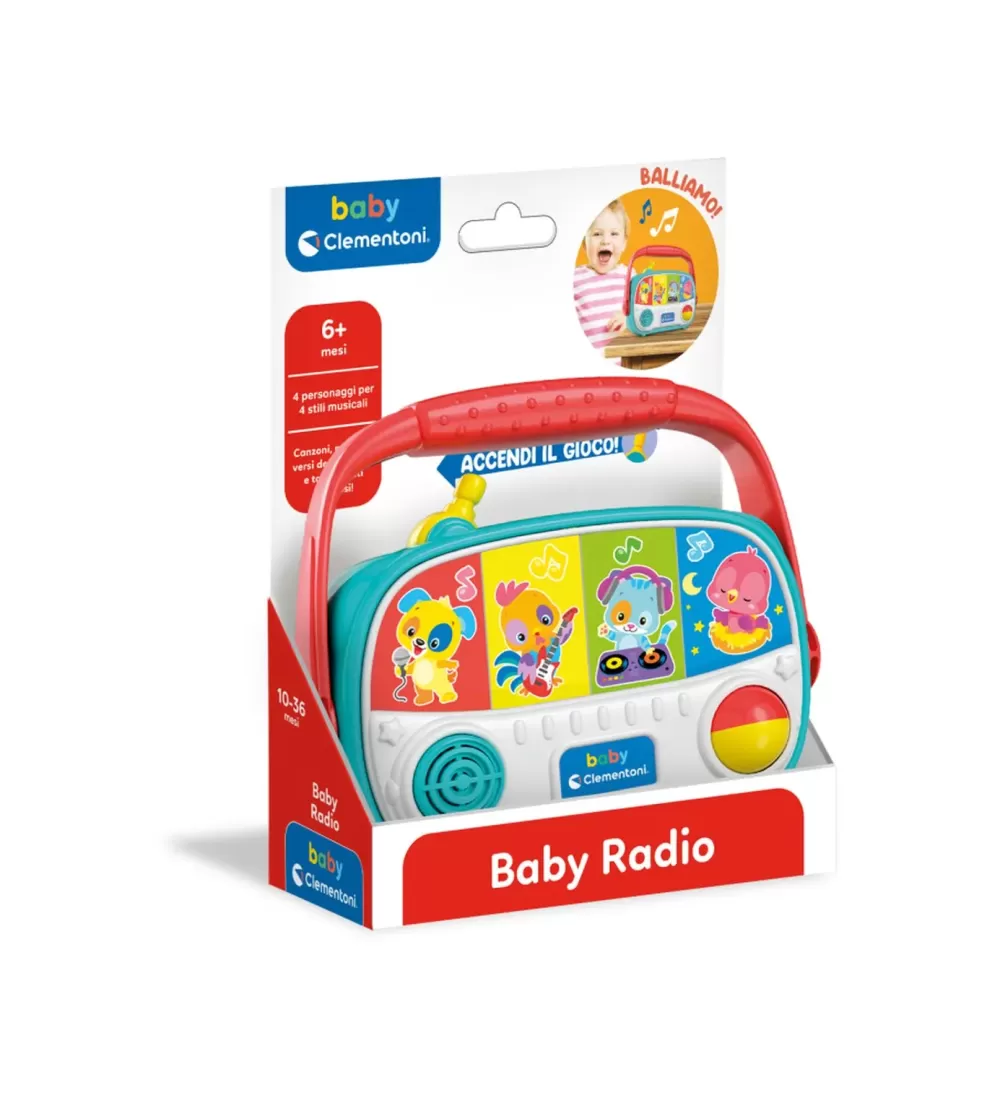 Fashion Clementoni 17439 Baby Radio Giochi Di Apprendimento