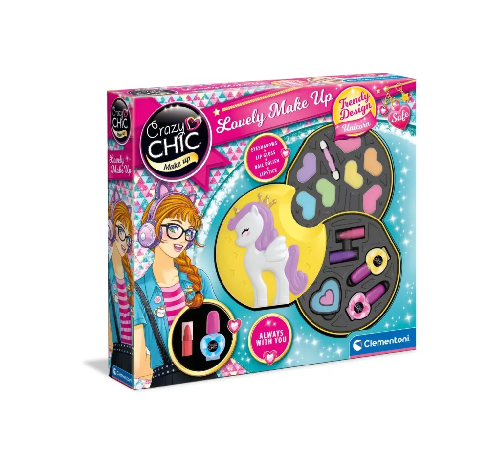 Online Clementoni 18643 Lovely Make Up Unicorno Moda, Gioielli, Decorazioni, Cosmetici