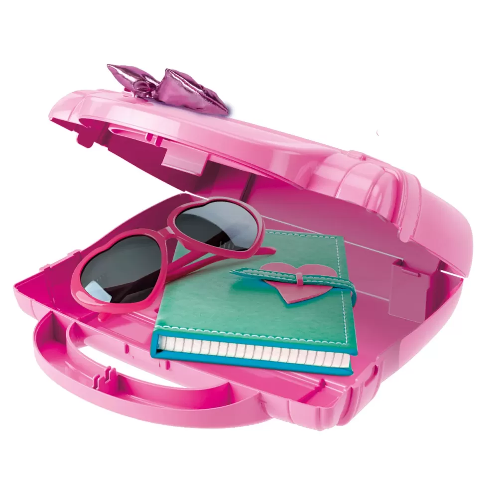 Outlet Clementoni 18734 Miss Bag Trousse, Set Trucchi Bambina Moda, Gioielli, Decorazioni, Cosmetici