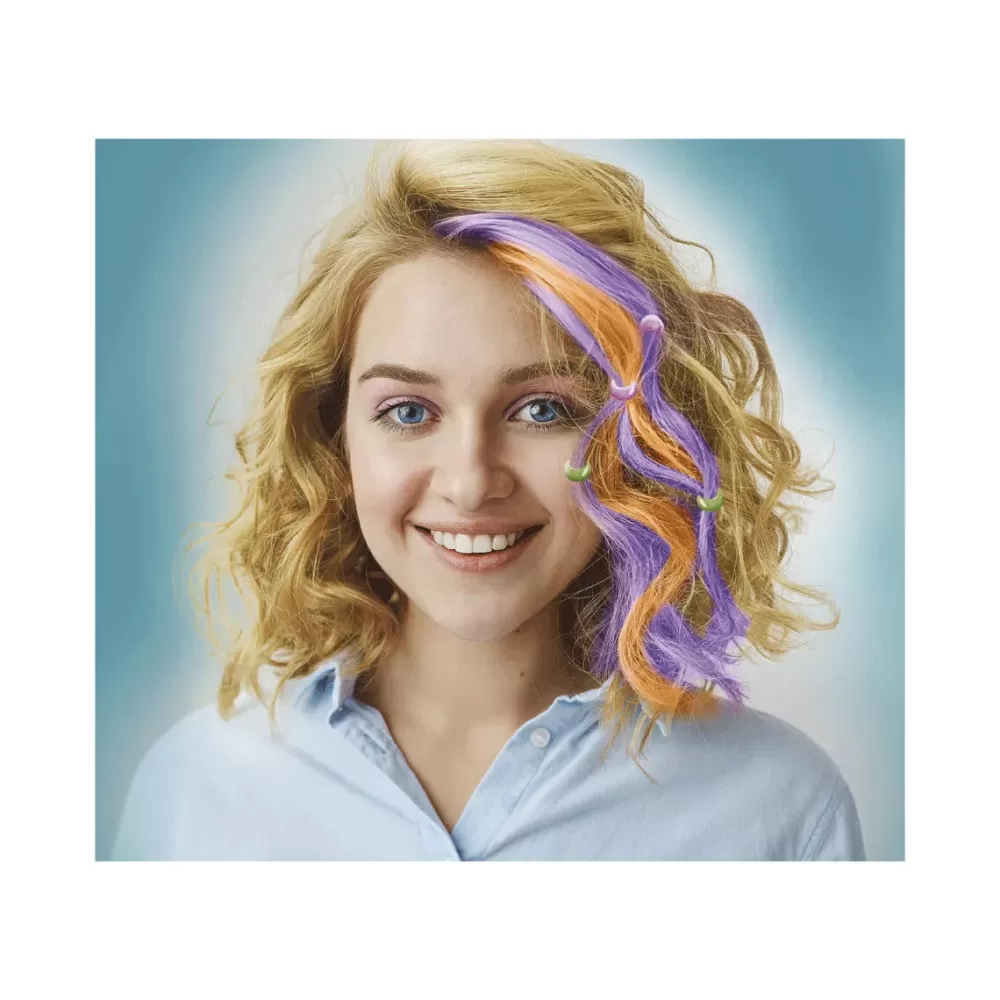 New Clementoni 18750 Trendy Hairstyle Colora Capelli Moda, Gioielli, Decorazioni, Cosmetici