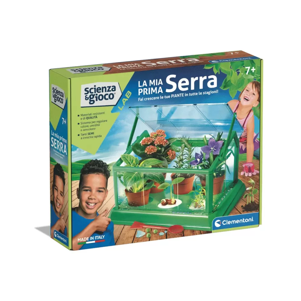 Cheap Clementoni 19348 La Mia Prima Serra Completo Di Serra Assemblabile Giochi Scientifici