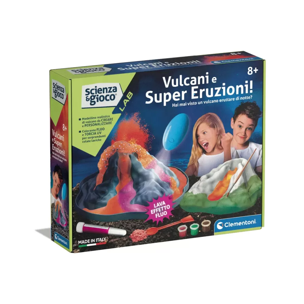 Online Clementoni 19354 Vulcani E Super Eruzioni Eruzioni Fluorescenti Giochi Scientifici