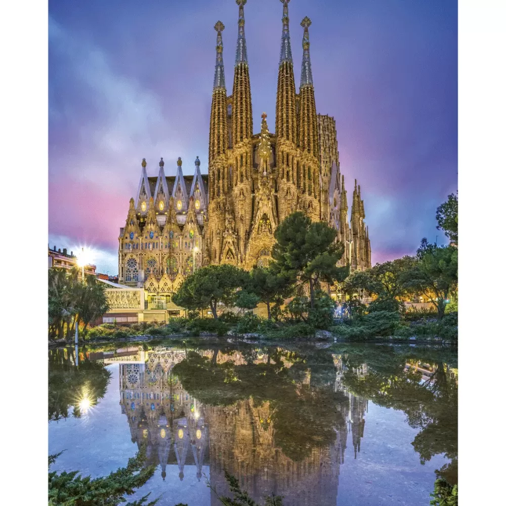 Best 35062 Puzzle 500 Hqc Barcellona 49 X 36 Cm Puzzle 500 Pezzi