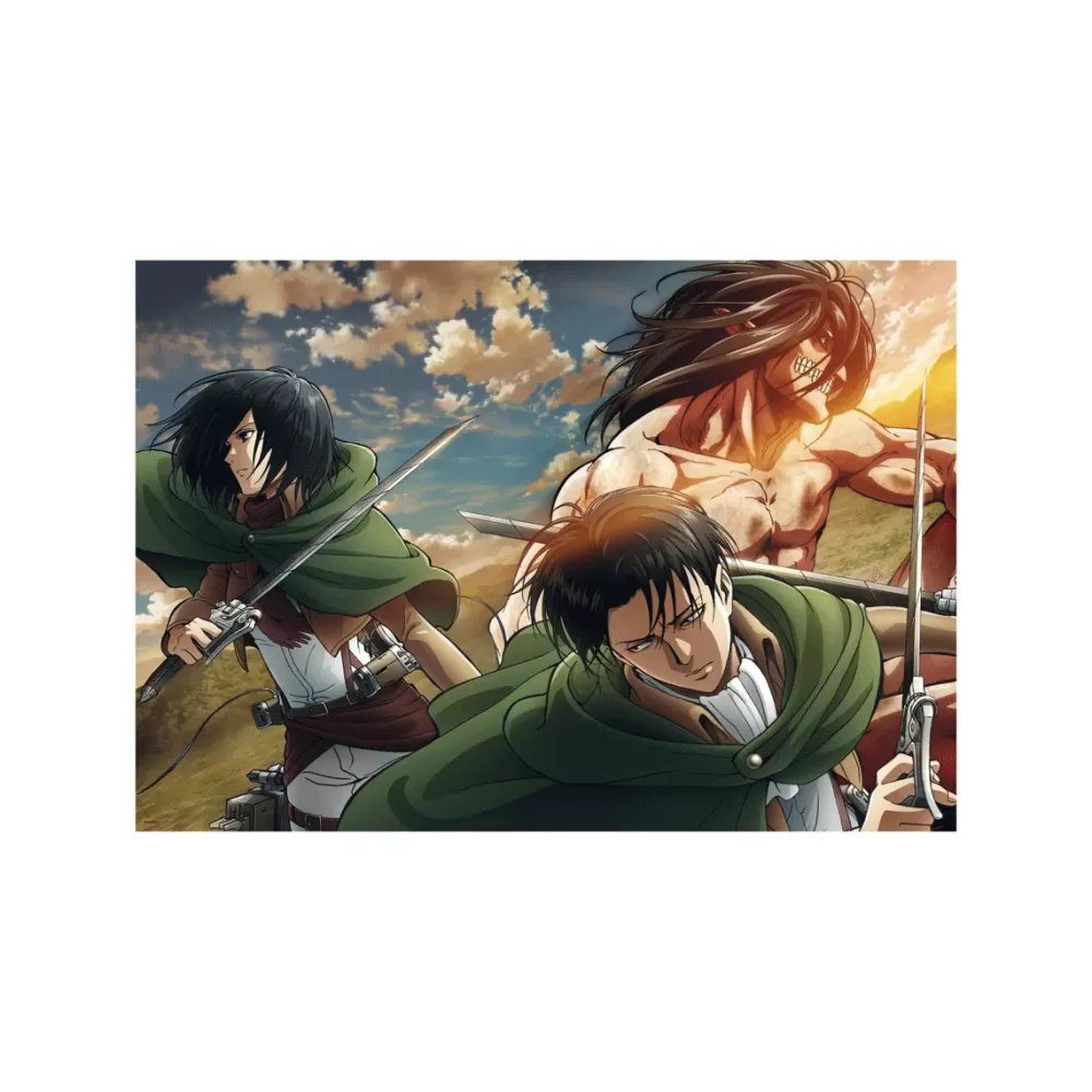 New Puzzle Anime Attack On Titan 500 Pezzi, Puzzle Adulti Puzzle 500 Pezzi