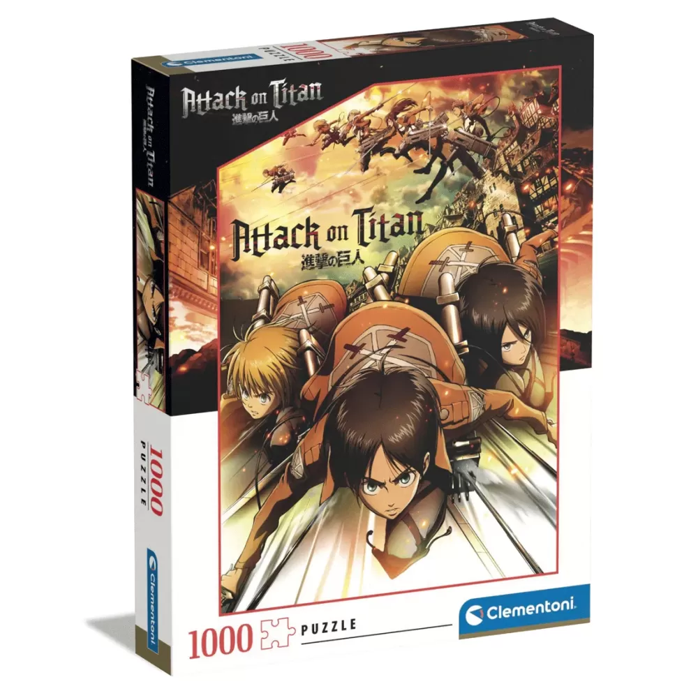 Discount Puzzle Attack On Titans 1000 Pezzi, Puzzle Adulti Puzzle 1000 Pezzi