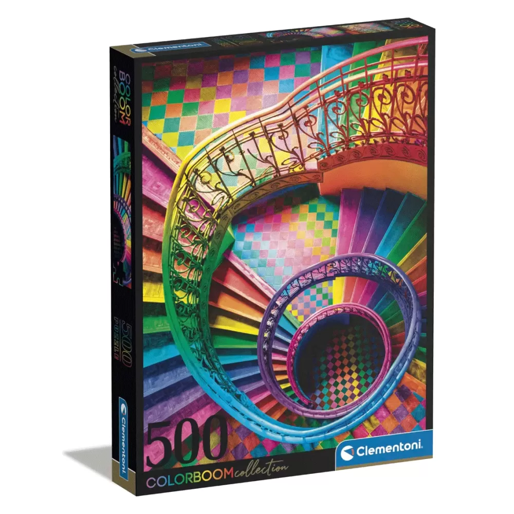 Discount Puzzle Colorboom Collection Stairs 500 Pezzi, Puzzle Adulti Puzzle 500 Pezzi