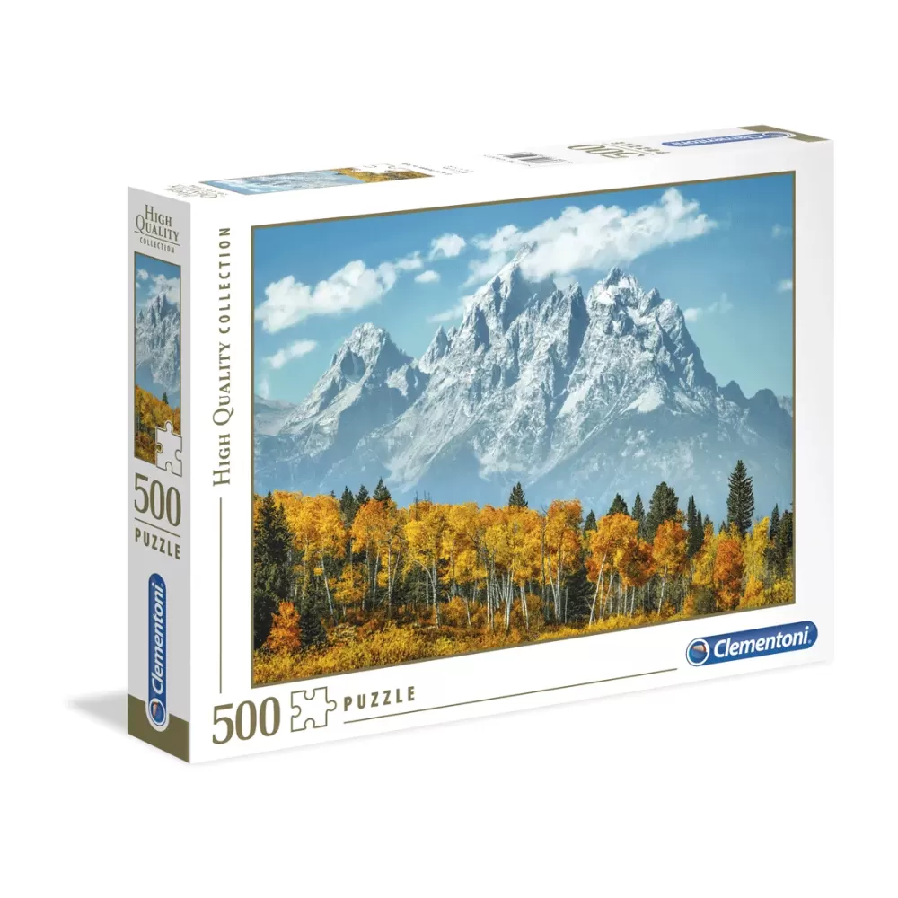 Fashion Puzzle High Quality Collection Grand Teton In Fall 500 Pezzi, Puzzle Adulti Puzzle 500 Pezzi