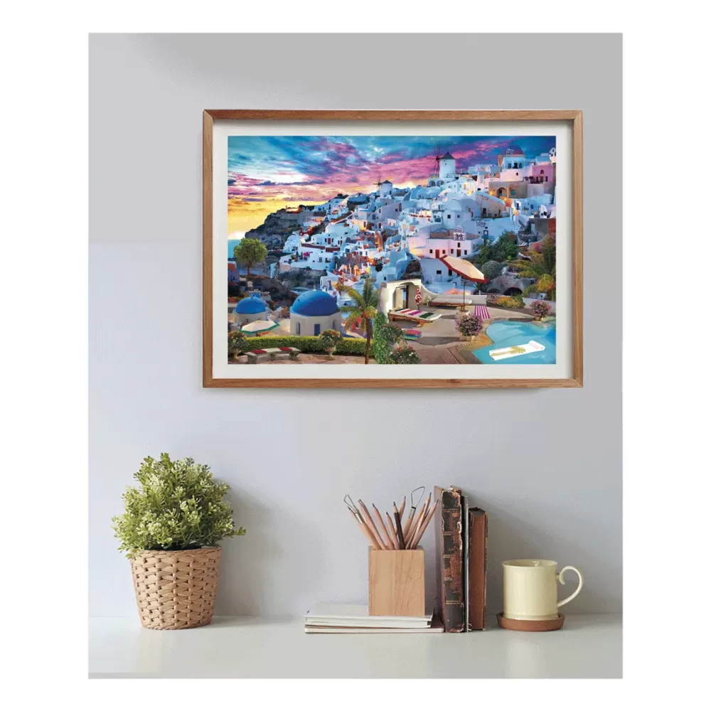 Flash Sale Puzzle High Quality Collection Greece View 500 Pezzi, Puzzle Adulti Puzzle 500 Pezzi